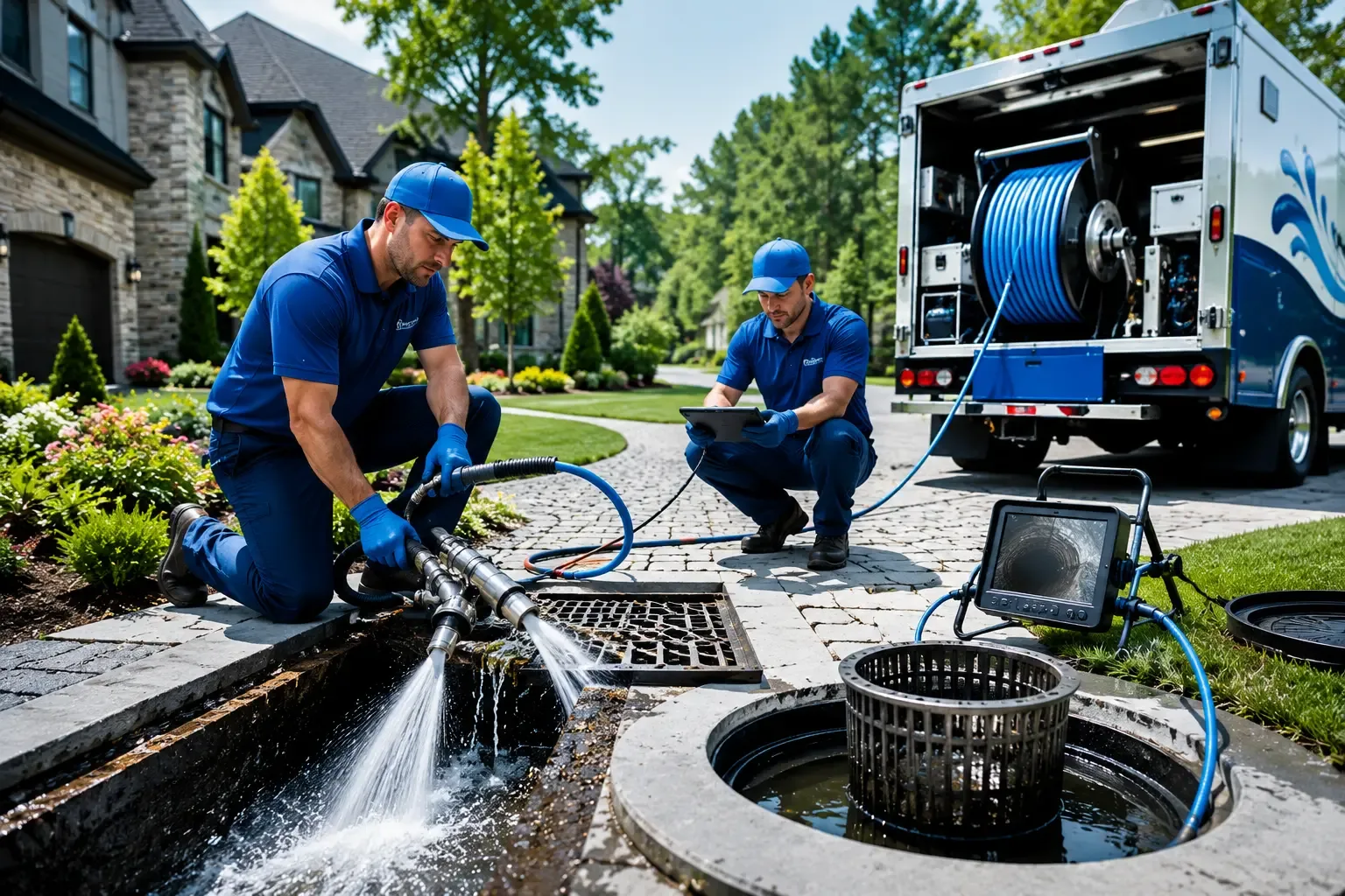 Local outdoor drain cleaning professionals in Falmouth, ME