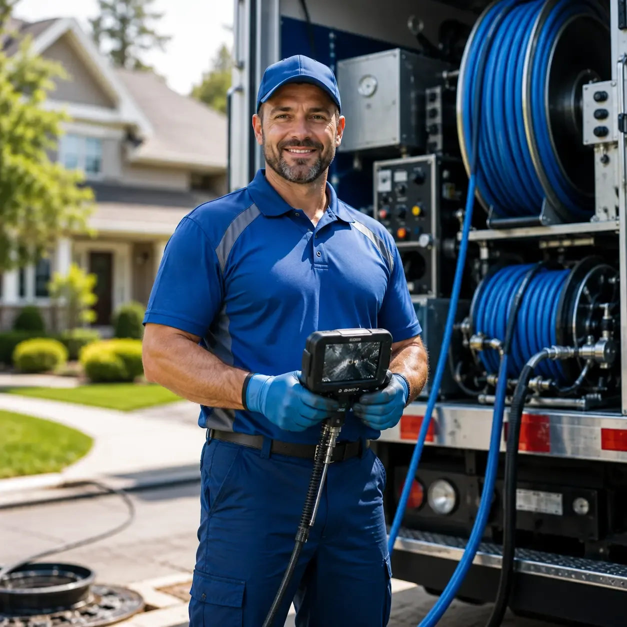 Local outdoor drain cleaning specialists in Falmouth, ME